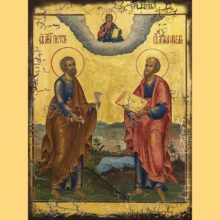 День памяти святых славных и всехвальных первоверховных апостолов Петра и Павла!